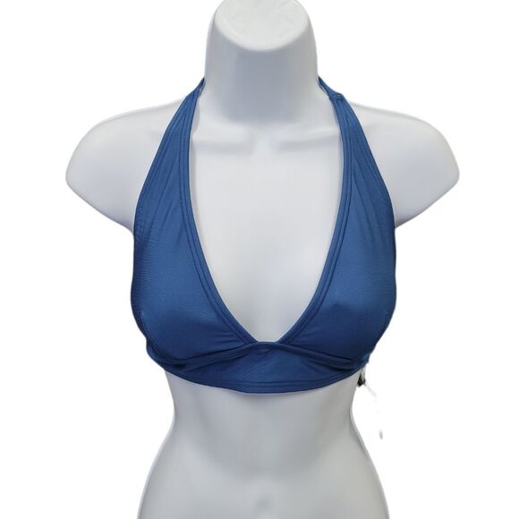 Dkny BALTIC Triangle Halter Bikini Swim Top - Picture 3 of 7